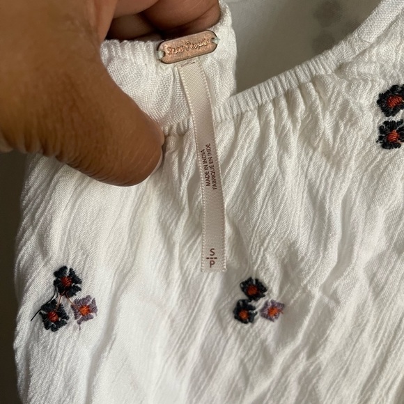 Free People Oxford Embroidery mini dress - Picture 5 of 8